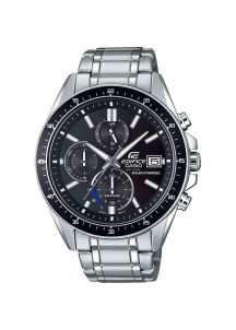 Men's Watch Casio EFS-S510D-1AVUEF Black Silver