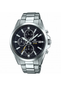 Men's Watch Casio EFV-560D-1AVUEF Silver Black (Ø 44 mm)