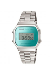 Men's Watch Casio ICONIC Silver Blue (Ø 36 mm)