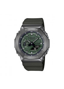 Men's Watch Casio G-Shock OAK METAL COVERED - Green (Ø 44,5 mm) (Ø 45 mm)