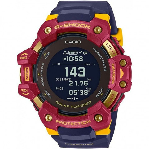 Men's Watch Casio G-Shock G-SQUAD - FC BARCELONA MATCHDAY (Ø 55 mm)