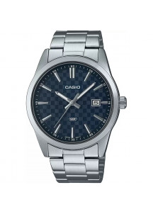 Men's Watch Casio Silver Blue (Ø 41 mm)