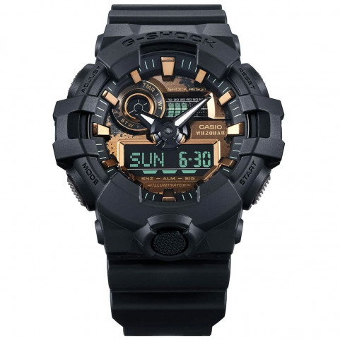 Men's Watch Casio G-Shock CLASSIC BLACK & RUST (Ø 53 mm)