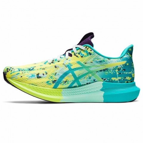 Running Shoes for Adults Asics Noosa Tri 14 Aquamarine Lady