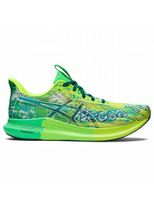 Running Shoes for Adults Asics Noosa Tri 14 Lime green