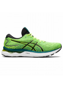 Running Shoes for Adults Asics Gel-Nimbus 24 Lime green