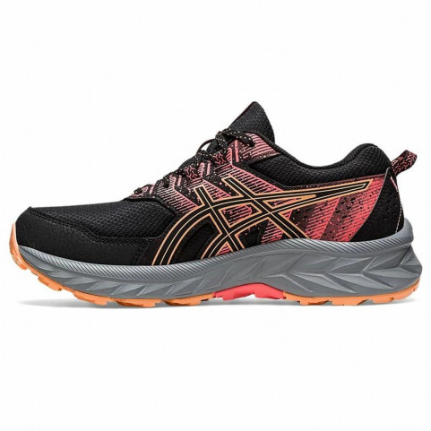 Sports Trainers for Women Asics Gel-Venture 9 Black Orange