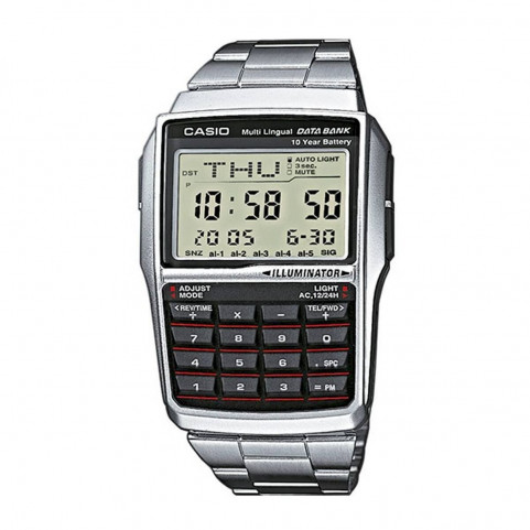 Men's Watch Casio DATABANK CALCULATOR STEEL