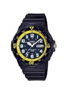 Men's Watch Casio MRW-200HC-2B Black Blue (Ø 50 mm)