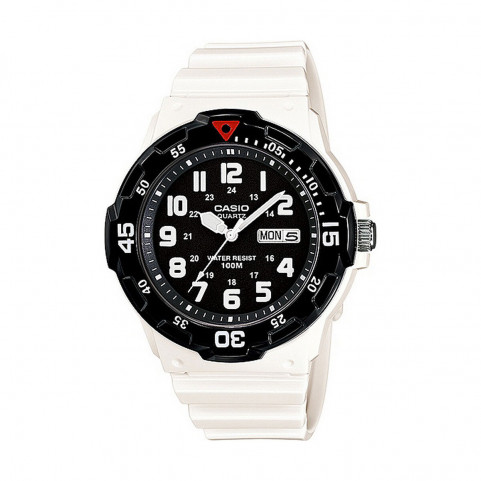 Men's Watch Casio MRW-200HC-7B Black White (Ø 50 mm)