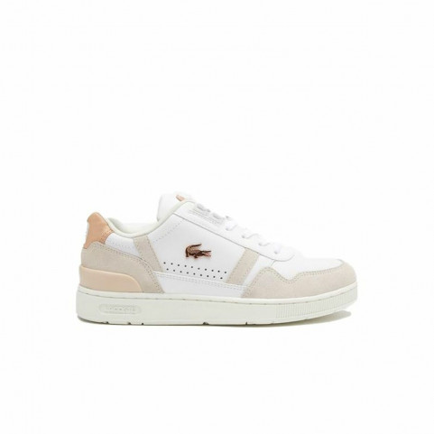 Women's casual trainers Lacoste T-Clip Synthetic White