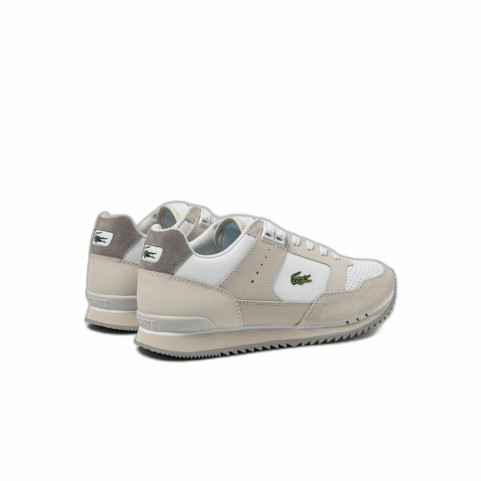 Men’s Casual Trainers Lacoste Partner Piste Leather Beige