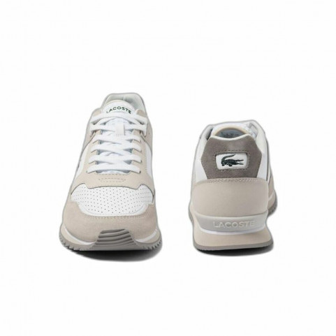 Men’s Casual Trainers Lacoste Partner Piste Leather Beige