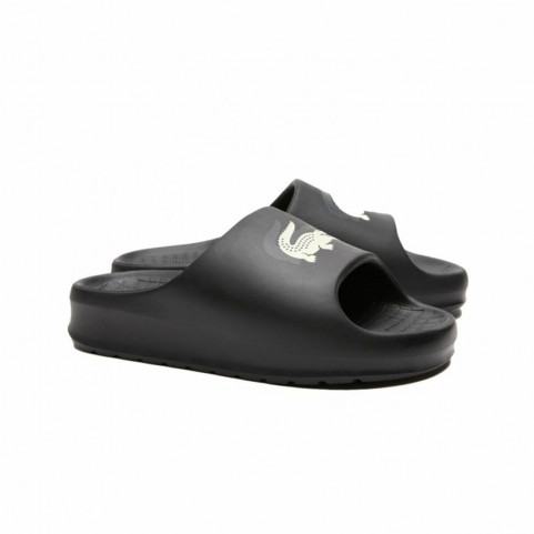 Women's Flip Flops Lacoste Serve 2.0 Evo Synthetic Black