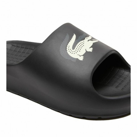 Women's Flip Flops Lacoste Serve 2.0 Evo Synthetic Black