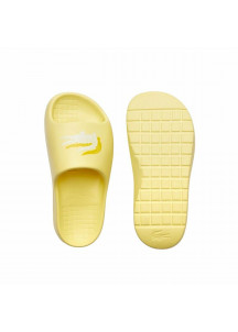 Women's Flip Flops Lacoste Serve 2.0 Evo Synthetic Yellow