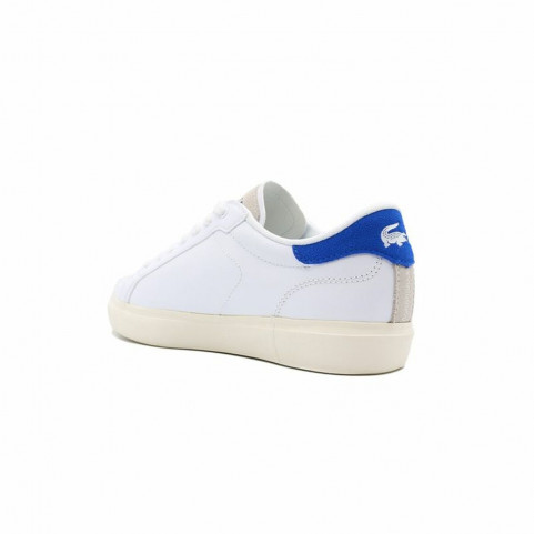 Men’s Casual Trainers Lacoste Powercourt Leather White