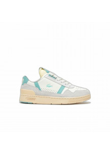 Women’s Casual Trainers Lacoste T-Clip Leather  Colour Pop White