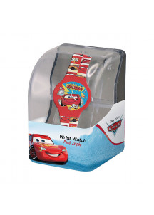 Infant's Watch Cartoon CARS - PLASTIC BOX (Ø 32 mm)