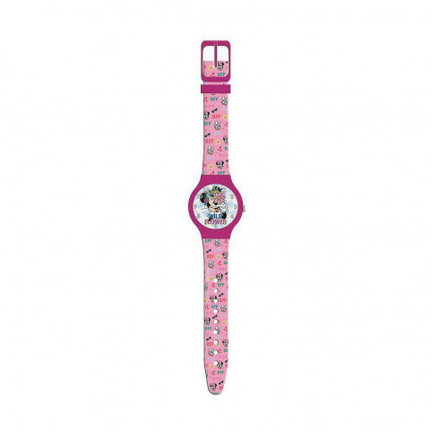 Infant's Watch Cartoon MINNIE - TIN BOX (Ø 32 mm)