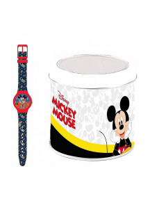 Infant's Watch Cartoon MICKEY MOUSE - TIN BOX ***SPECIAL OFFER*** (Ø 32 mm)