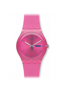 Ladies' Watch Swatch PINK REBEL (Ø 41 mm)