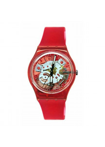 Men's Watch Swatch ROSSO BIANCO (Ø 34 mm)