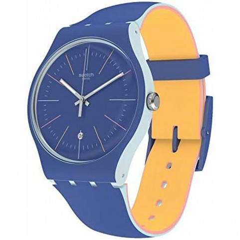 Men's Watch Swatch BLUE LAYERED (Ø 41 mm)