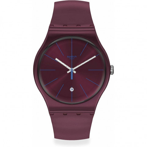 Men's Watch Swatch BURGUNDAZING (Ø 41 mm)