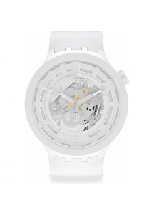 Infant's Watch Swatch BIOCERAMIC C-WHITE (Ø 47 mm)