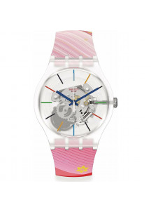 Ladies' Watch Swatch RED RIVERS AND MOUNTAINS (Ø 41 mm)