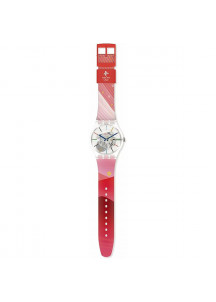 Ladies' Watch Swatch RED RIVERS AND MOUNTAINS (Ø 41 mm)