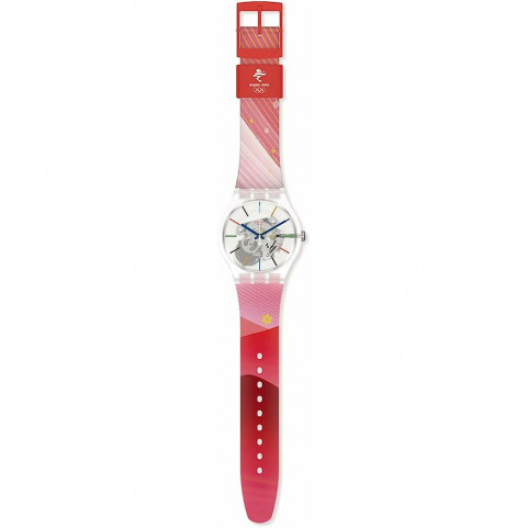 Ladies' Watch Swatch RED RIVERS AND MOUNTAINS (Ø 41 mm)