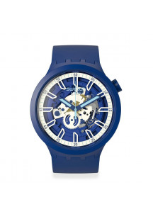 Men's Watch Swatch ISWATCH BLUE (Ø 47 mm)