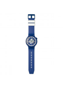 Men's Watch Swatch ISWATCH BLUE (Ø 47 mm)