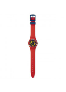 Men's Watch Swatch CONCENTRIC RED (Ø 34 mm)