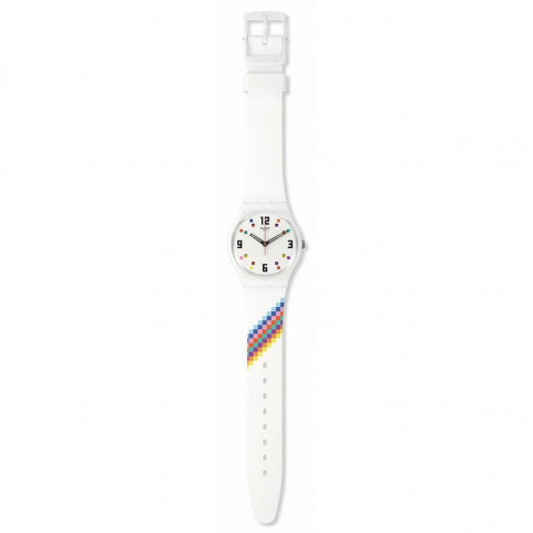 Ladies' Watch Swatch MERRY-GO-ROUND SQUARES (Ø 34 mm)