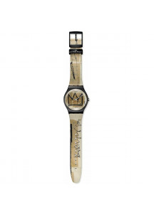 Men's Watch Swatch UNTITLED BY JEAN-MICHEL BASQUIAT (Ø 41 mm)