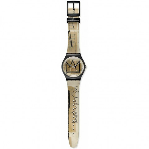 Men's Watch Swatch UNTITLED BY JEAN-MICHEL BASQUIAT (Ø 41 mm)