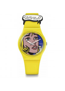 Men's Watch Swatch REVERIE BY ROY LICHTENSTEIN, THE WATCH (Ø 34 mm)