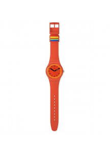 Men's Watch Swatch PROUDLY RED (Ø 41 mm)