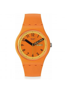 Men's Watch Swatch PROUDLY ORANGE (Ø 41 mm)