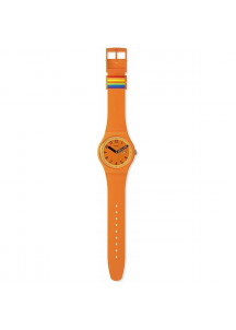 Men's Watch Swatch PROUDLY ORANGE (Ø 41 mm)