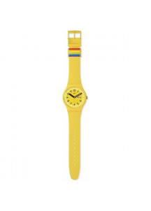 Men's Watch Swatch PROUDLY YELLOW (Ø 41 mm)