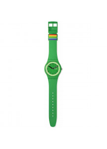 Men's Watch Swatch PROUDLY GREEN (Ø 41 mm)