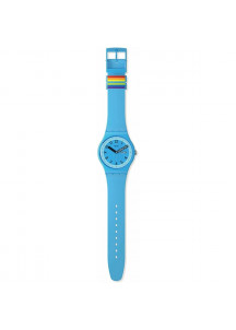 Men's Watch Swatch PROUDLY BLUE (Ø 41 mm)