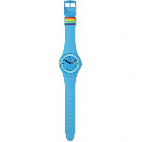 Men's Watch Swatch PROUDLY BLUE (Ø 41 mm)