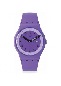 Men's Watch Swatch PROUDLY VIOLET (Ø 41 mm)