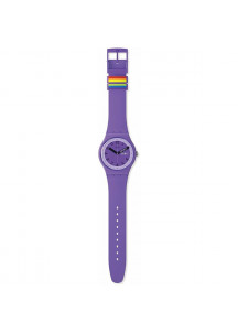 Men's Watch Swatch PROUDLY VIOLET (Ø 41 mm)