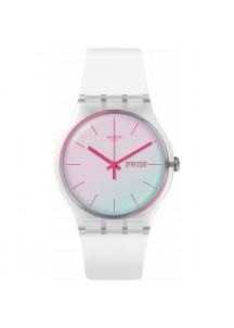 Ladies' Watch Swatch POLAWHITE (Ø 41 mm)